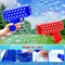 2 Pack Bubbles Guns Toys 4th of July Party Favors, 4th of July Accessories Patriotic Bubbles Makers with 4 Bubble Solutions & Star for Kids Independence Day 250th Anniversary Party Decorations